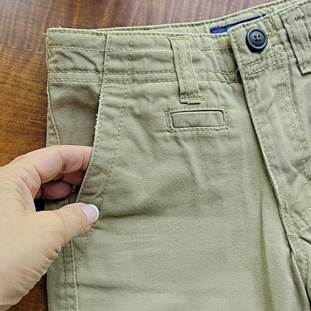 KHAKI BERMUDA SHORTS - Picture 4 of 8